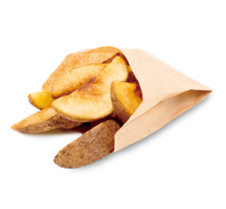 サクとろフライドポテト